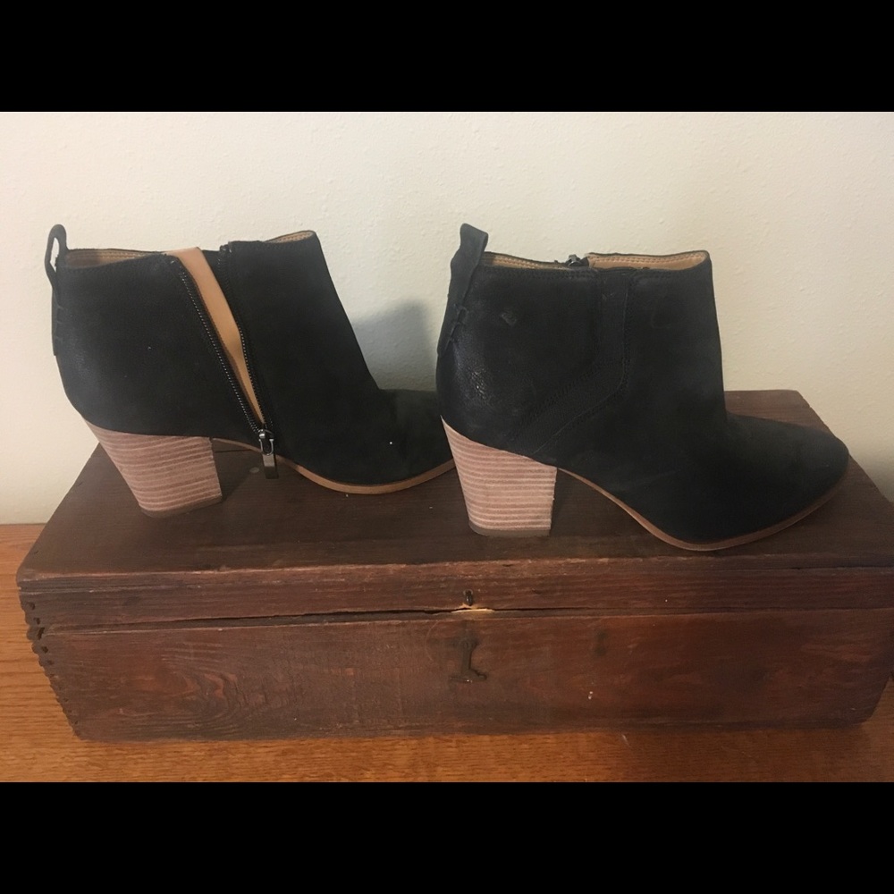 Franco Sparta Black suede boots